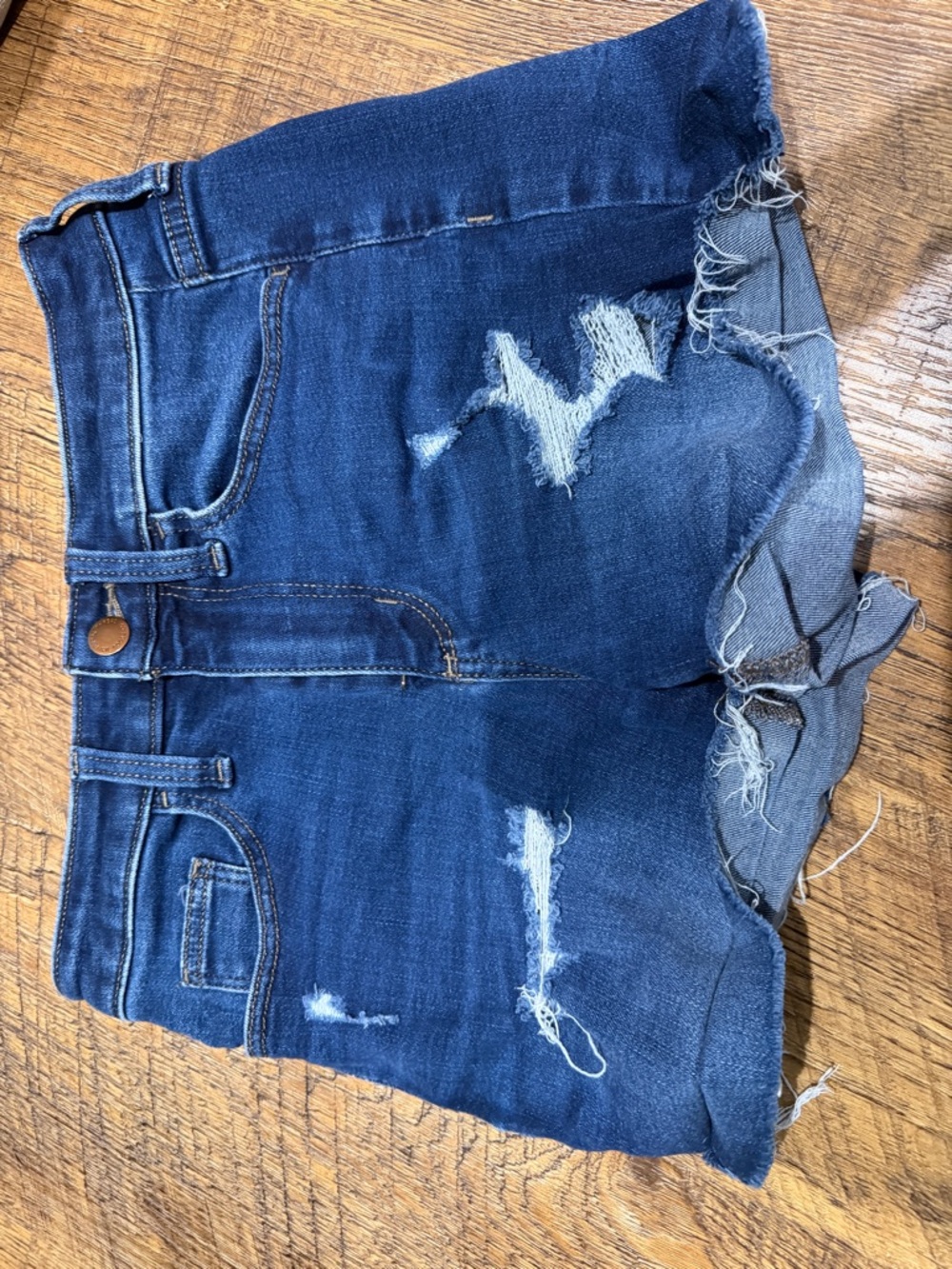 UNIVERSAL THREAD Dark Wash Denim Shorts-Size 0